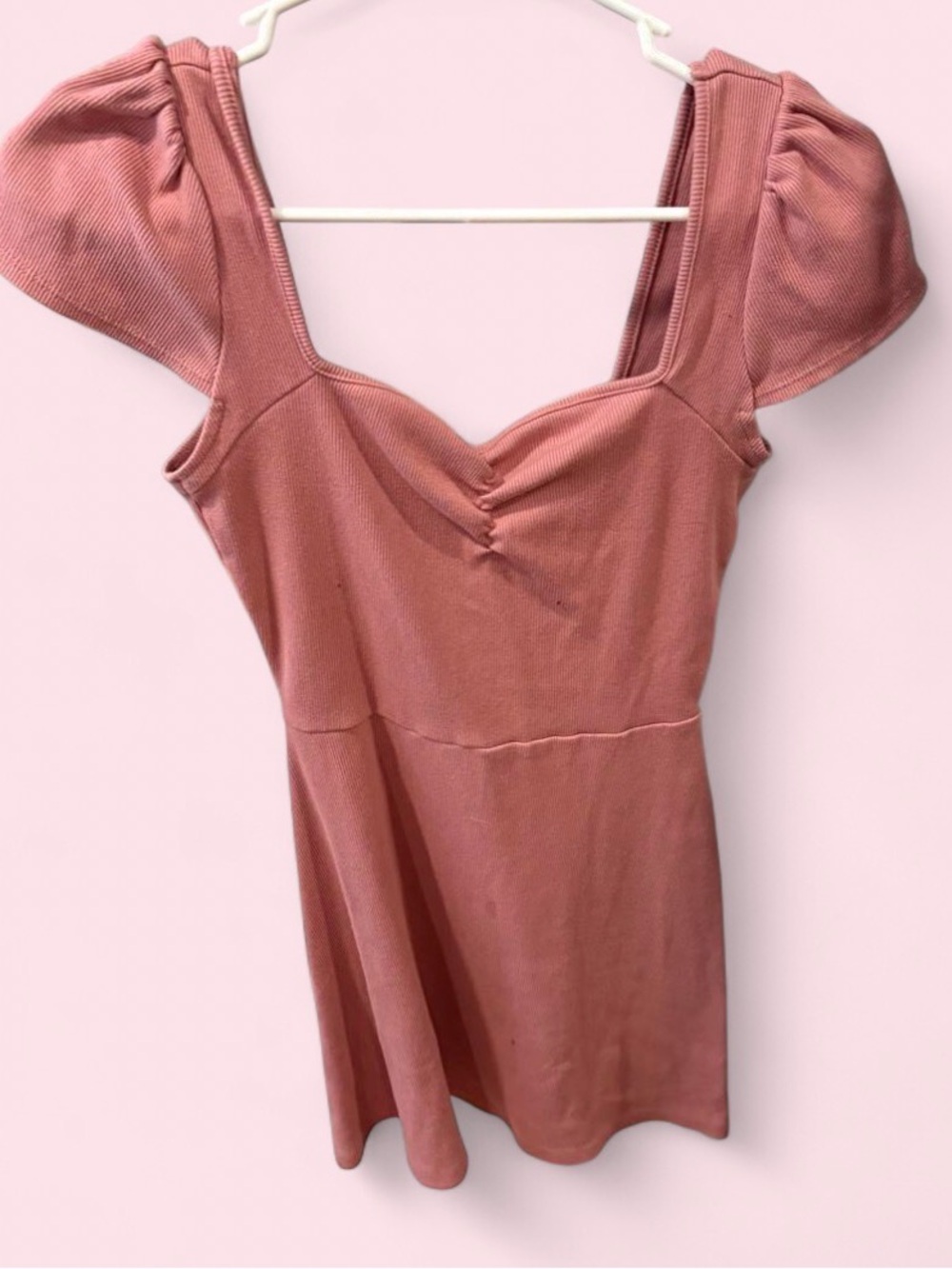 wild fable Mauve Pink Ribbed Mini Dress